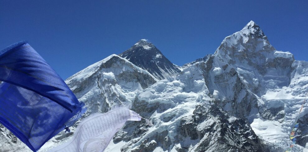 white and black mountain under blue sky during daytime